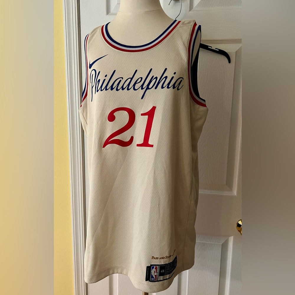Nike Swingman Embiid Basketball Jersey Size 48 Men’s Large